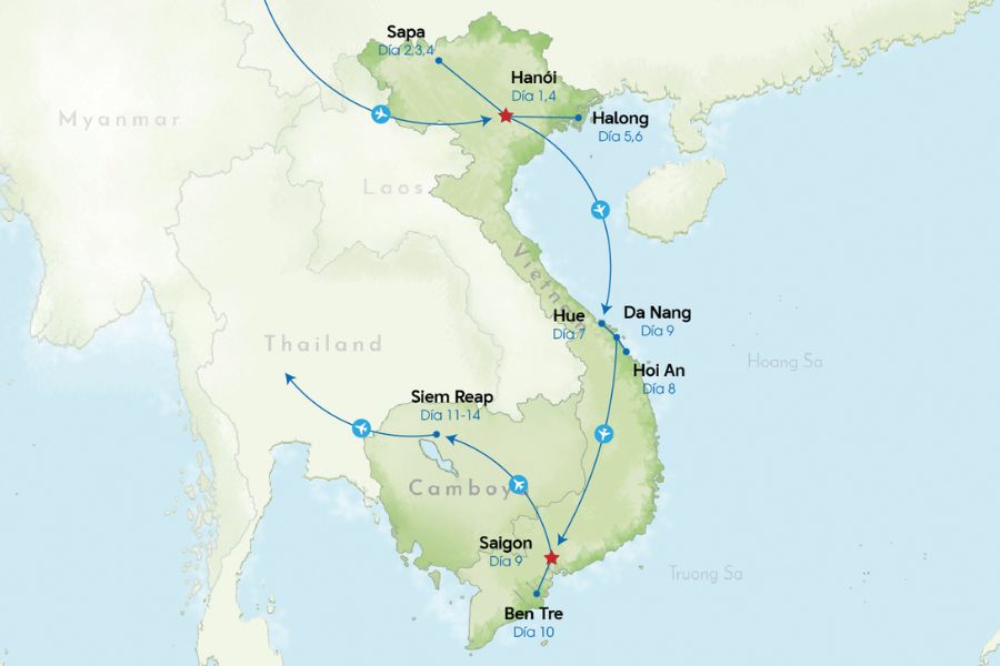 Circuito por Vietnam y Camboya