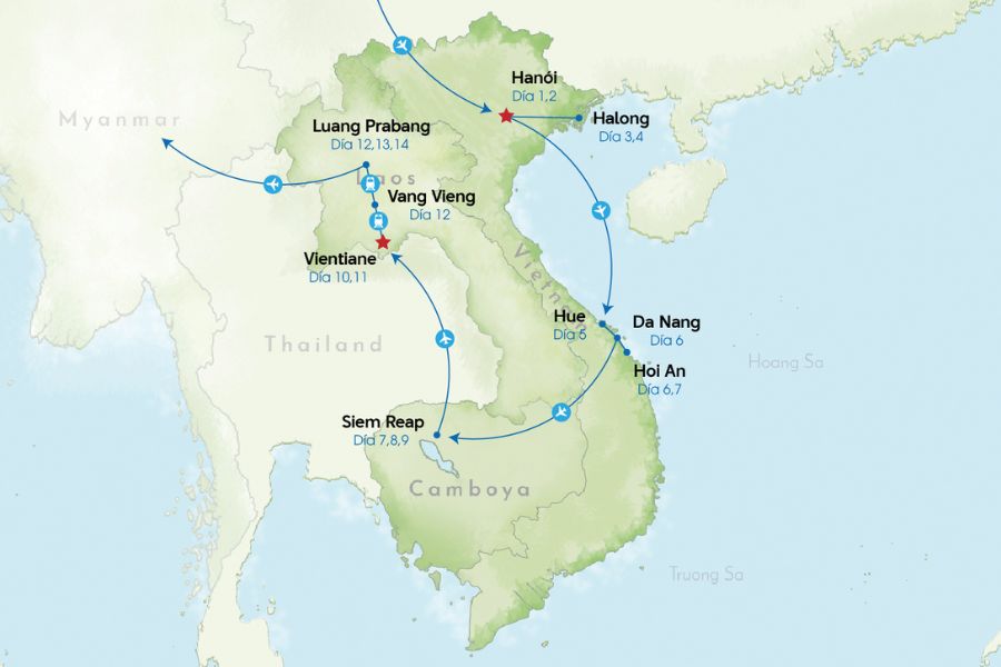 Viaje para Asia todo incluido