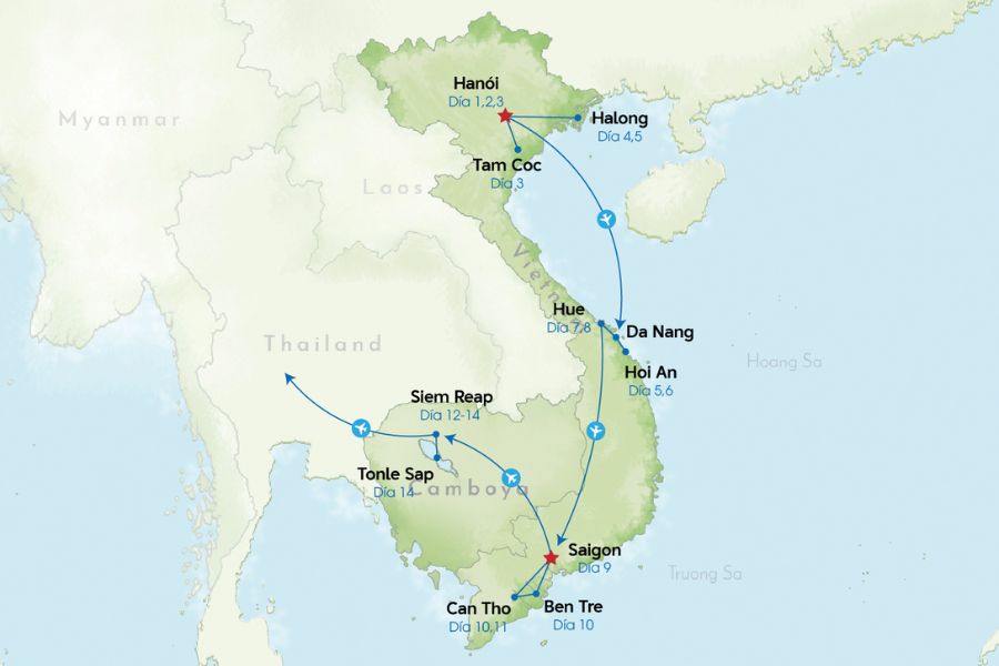 Tour Vietnam & Camboya