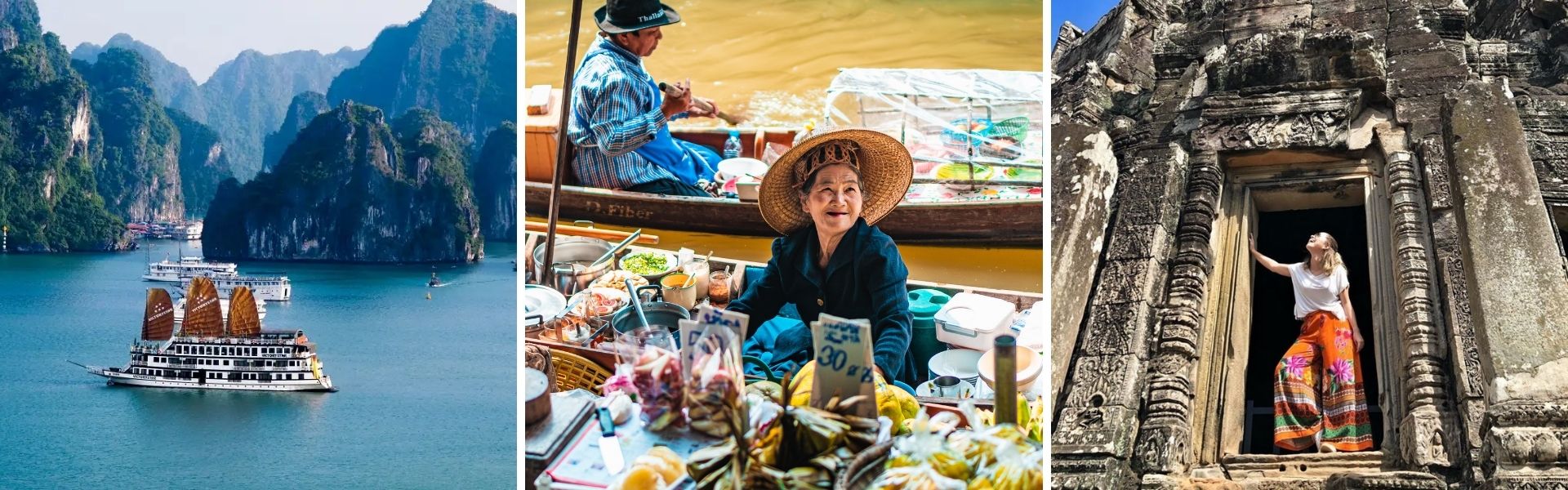Esencias cautivadoras de Vietnam, Camboya y Tailandia