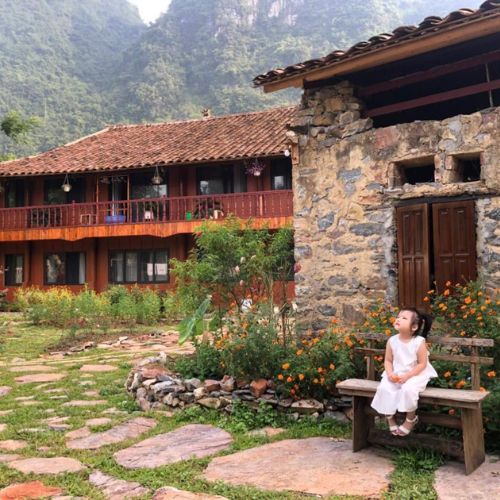 Casa del habitante en Cao Bang