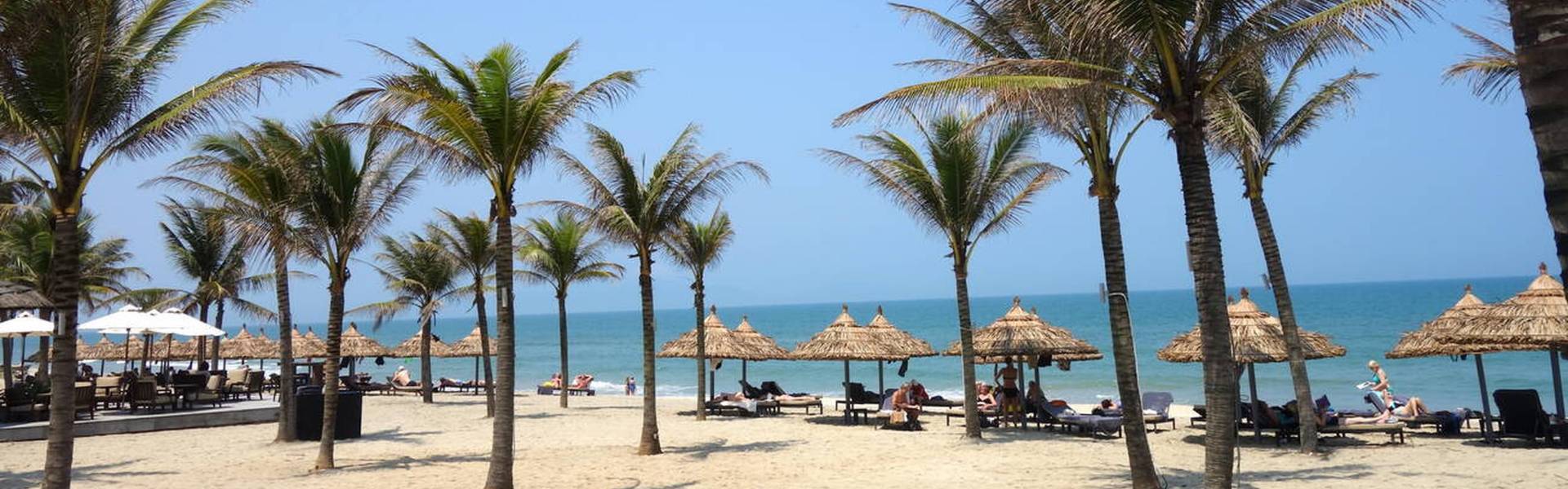 Relájate en la Bella Playa An Bang de Hoi An, Vietnam
