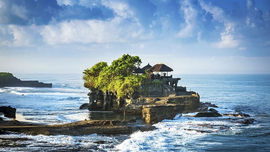 Templo de Tanah Lot en Bali Indonesia