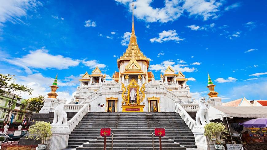 Wat Traimit Bangkok Tailandia