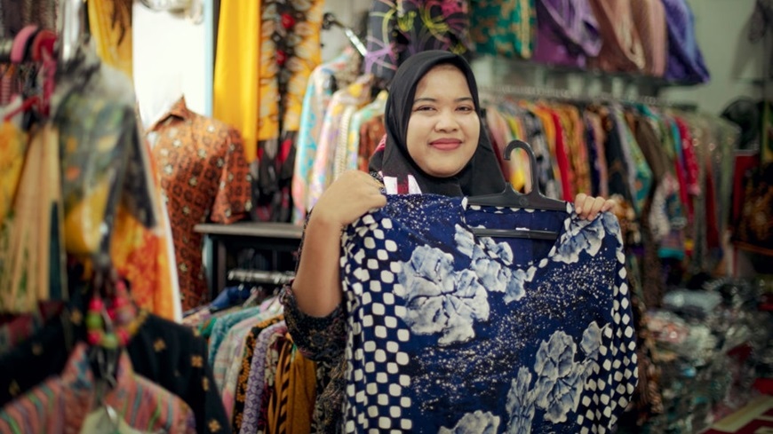 Batik en la vida cotidiana 