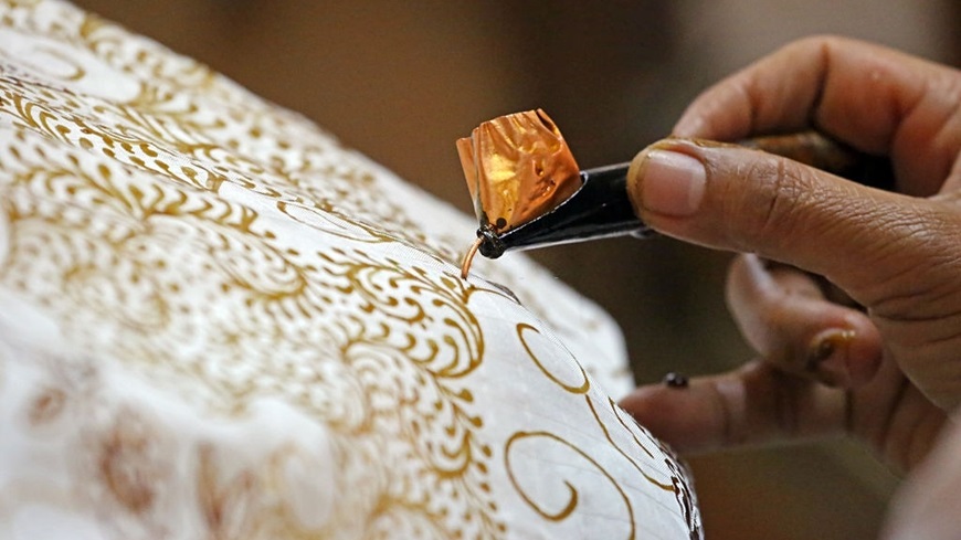 Batik en Yogarkarta Indonesia