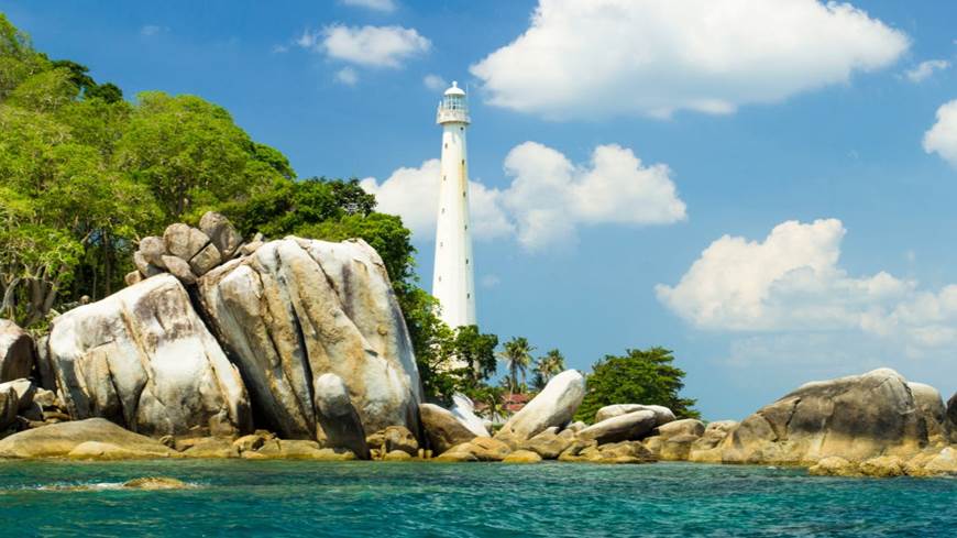 Isla Belitung de Indonesia