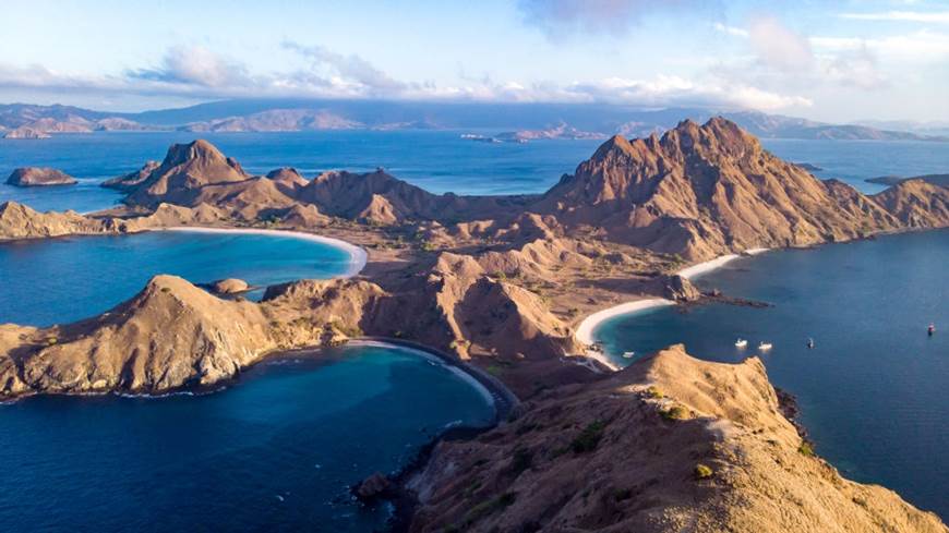 Playas Indonesia Isla Padar