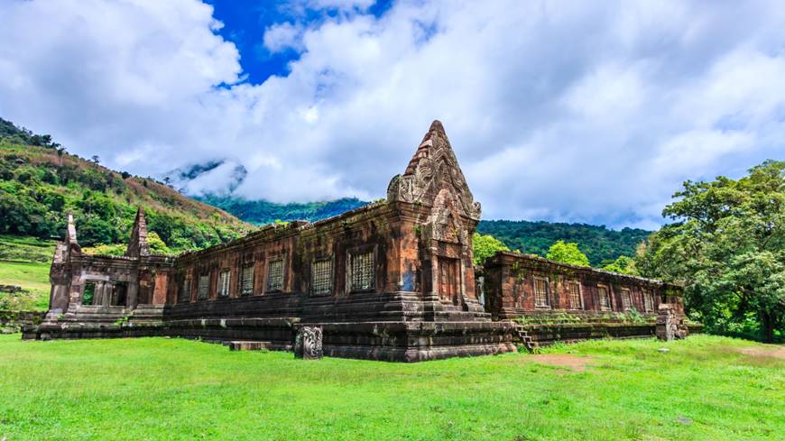 Wat Phou en Champasak en el sur de laos