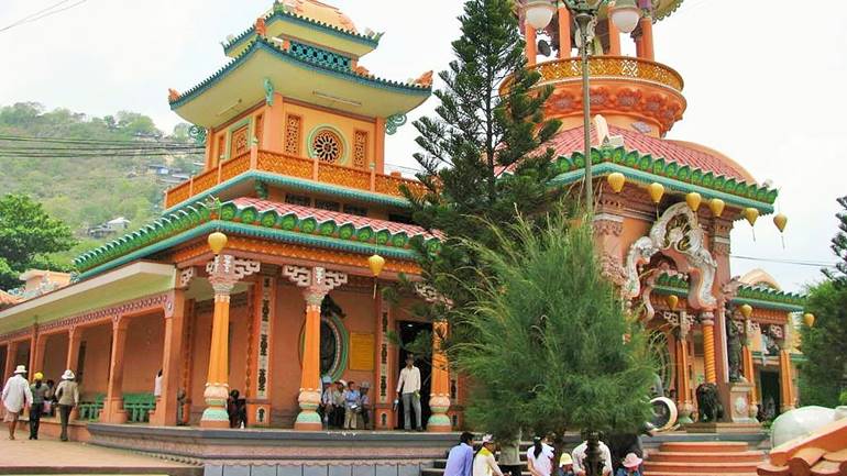 Templo de Tay An en Chau Doc