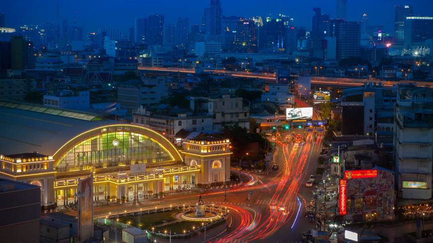 estación de Hua Lumphong en Chiang Mai