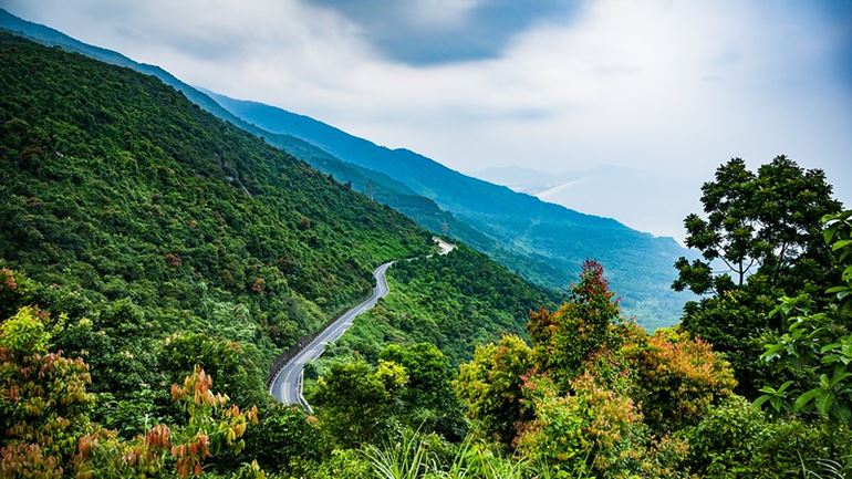 El paso de Hai Van de Da Nang