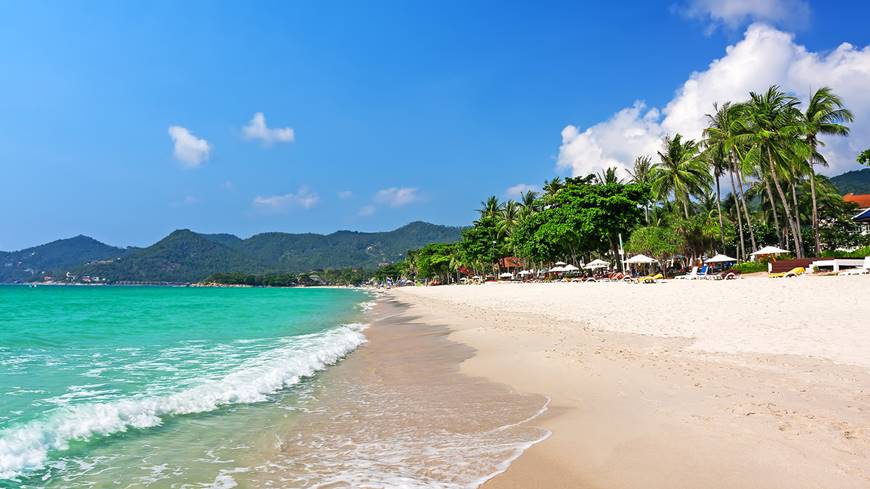 Playa Chaweng en Koh Samui