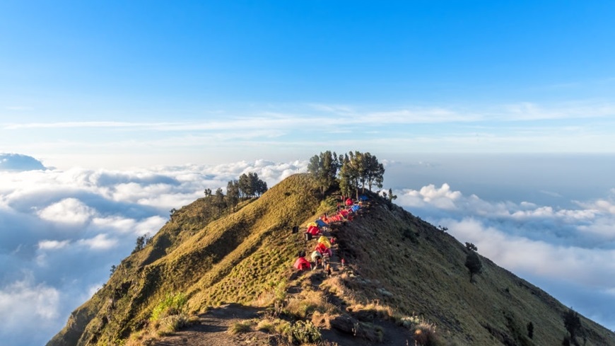 Gunung Rinjani Indonesia