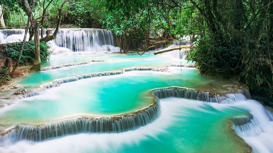 Cataratas de Kuangsi Luang Prabang