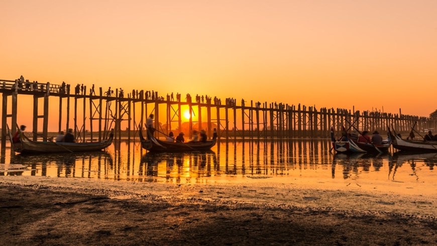 Puente Ubein Mandalay Myanmar