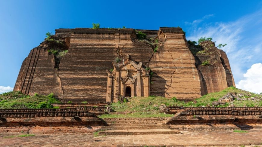Antiguo pueblo de Mingun Myanmar