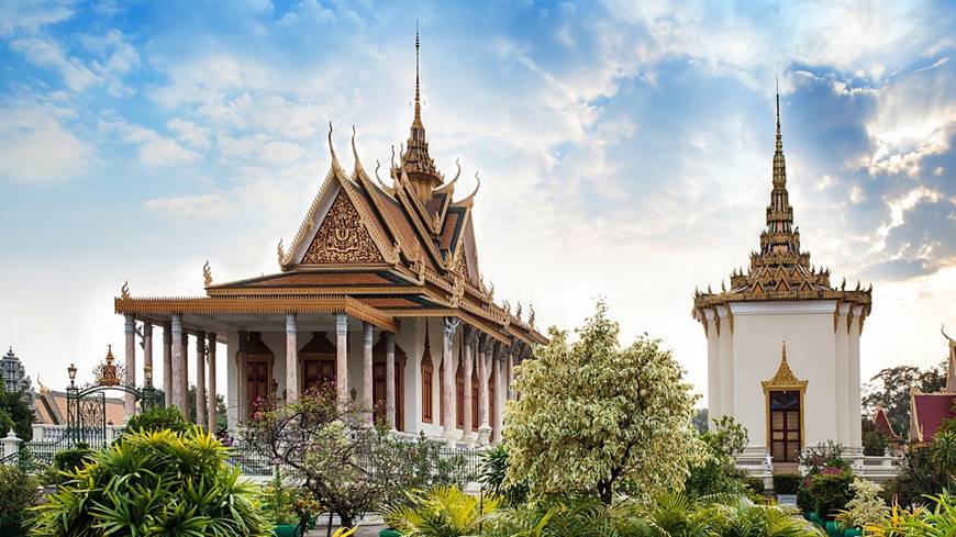 Pagoda de plata en Phnom Penh