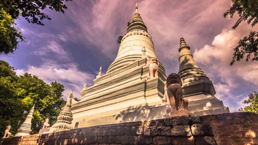 Templo Wat Phnom Phnom Penh