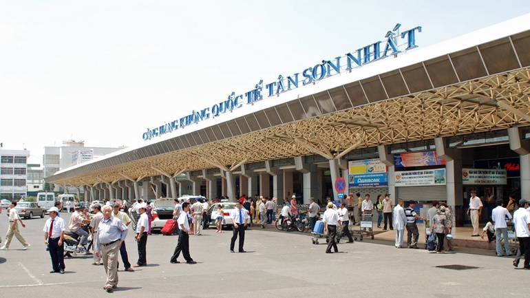 aeropuerto de Tan Son Nhat en Saigon