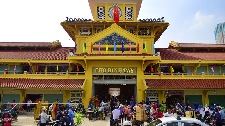 Mercado Binh Tay en Saigon