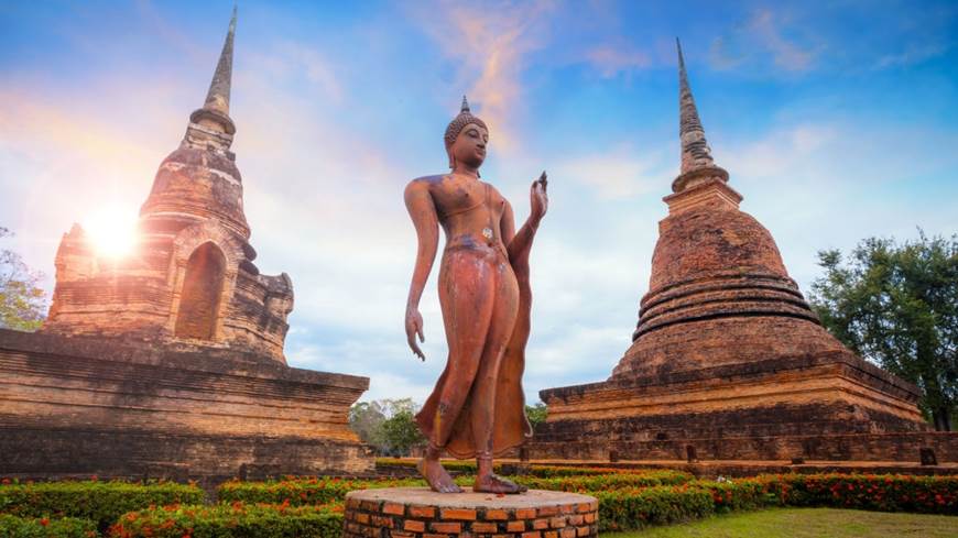Templo Wat Sa Si Sukhothai