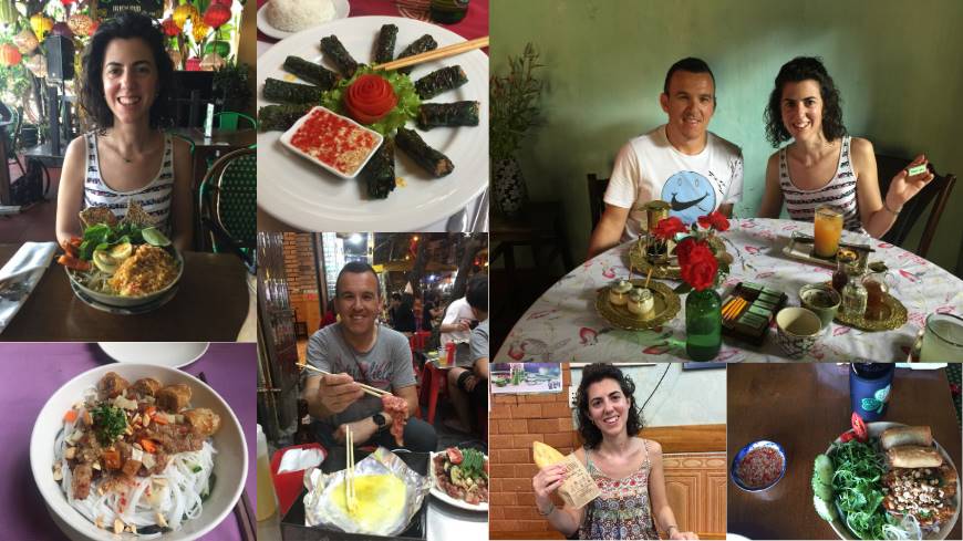 Yolanda Melero Sanchez comidas en viajes a Vietnam