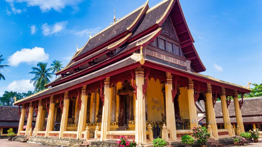 Wat Si Saket en Vientian
