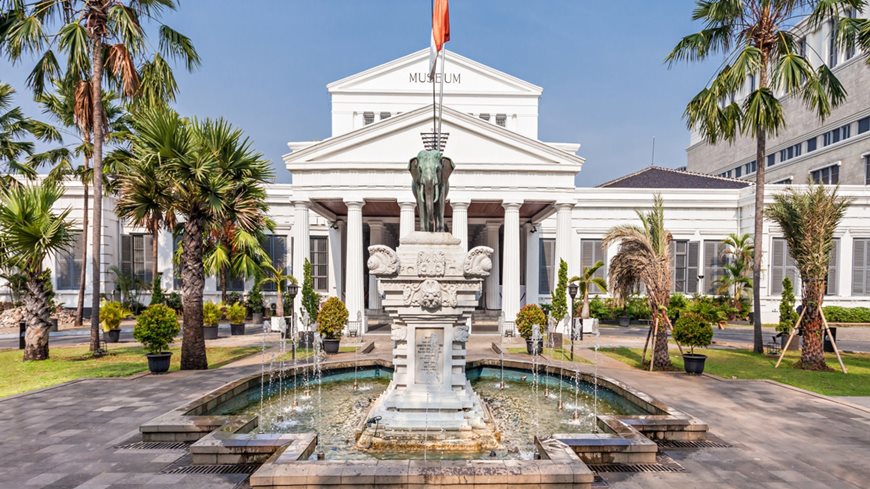 Museo Nacional en Yakarta Indonesia