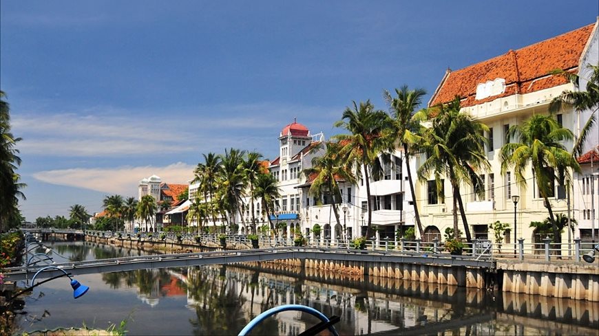 Barrio antiguo de Yakarta