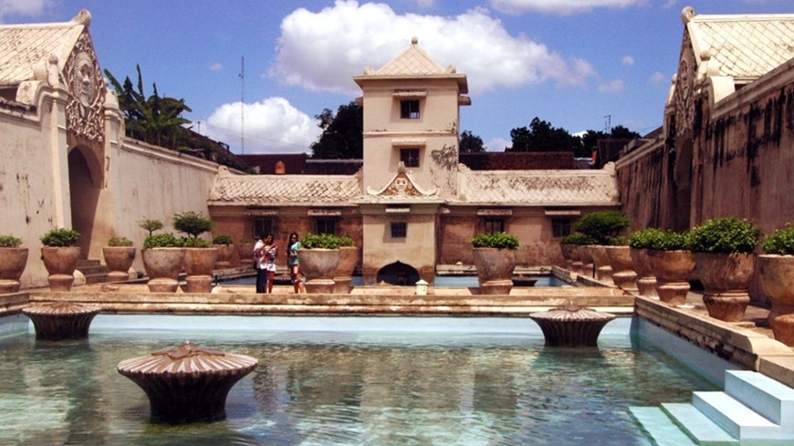 Palacio del Agua Taman Sari en Yogyakarta Indonesia