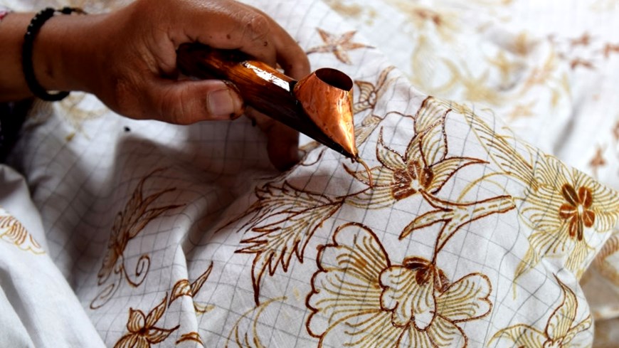 Arte Batik en Yogyakarta
