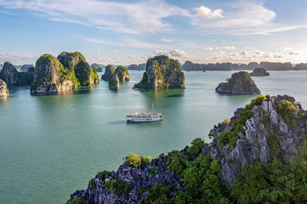 La bahía de Bai Tu Long, Vietnam