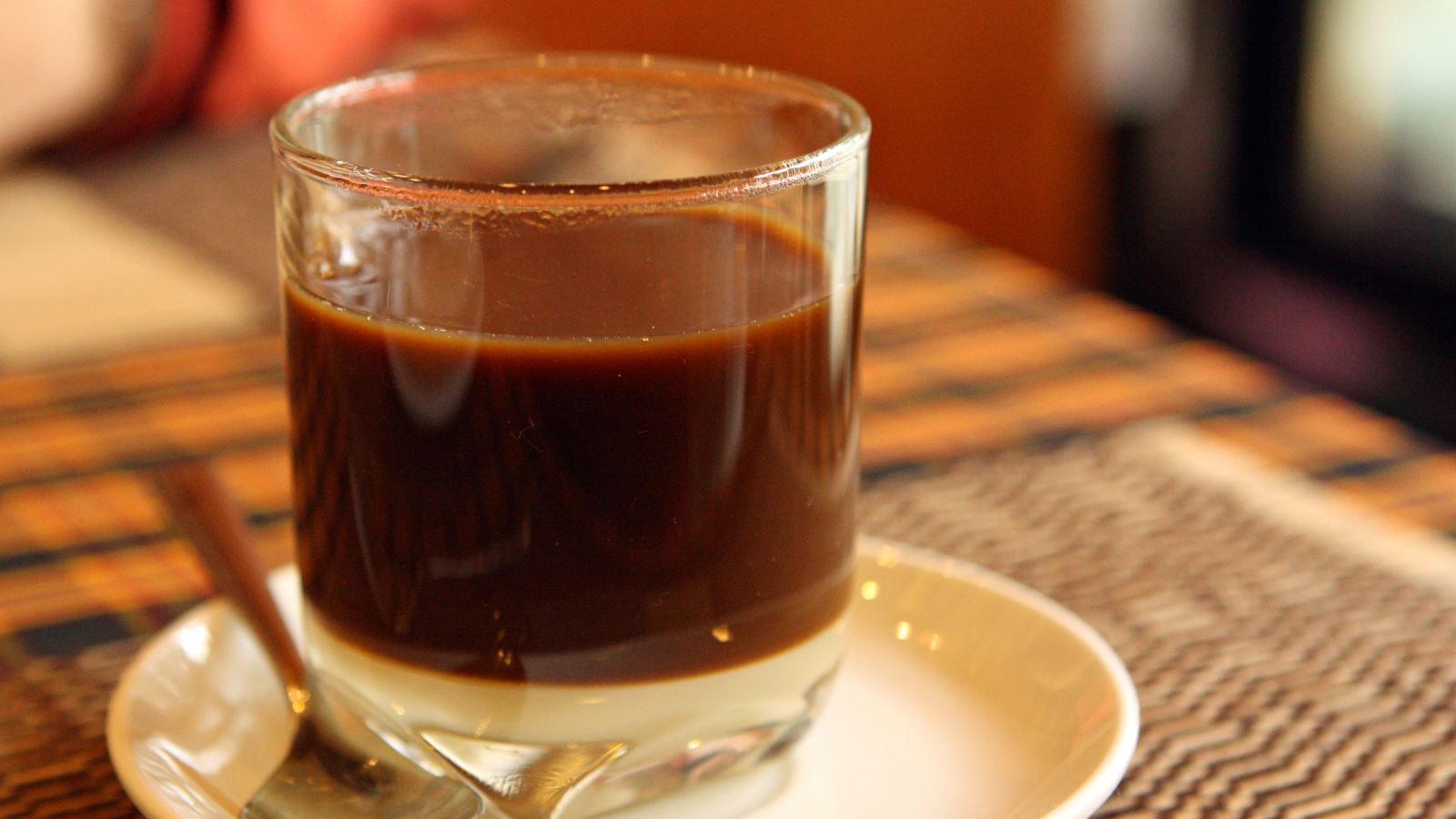 Cafe con leche cafe marrón
