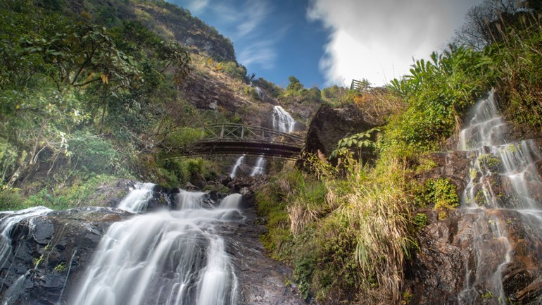 cascada Thac Bac en Sapa