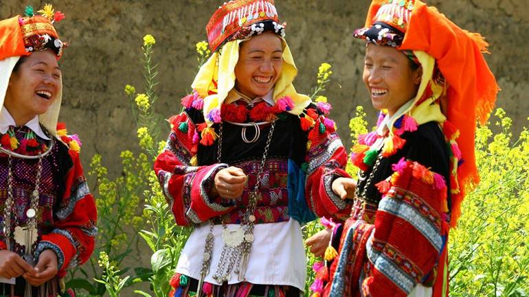 El grupo Dao en Sapa