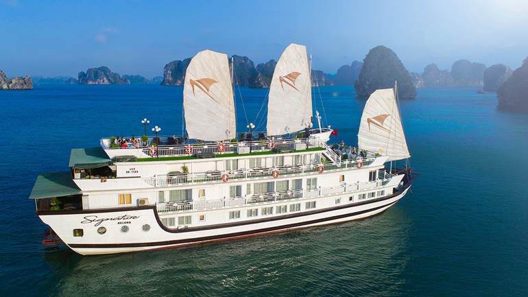 Signature crucero por bahia de Halong